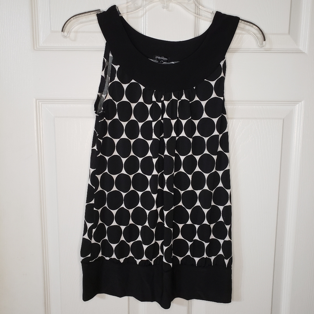 Maurice's sleeveless blouse size small